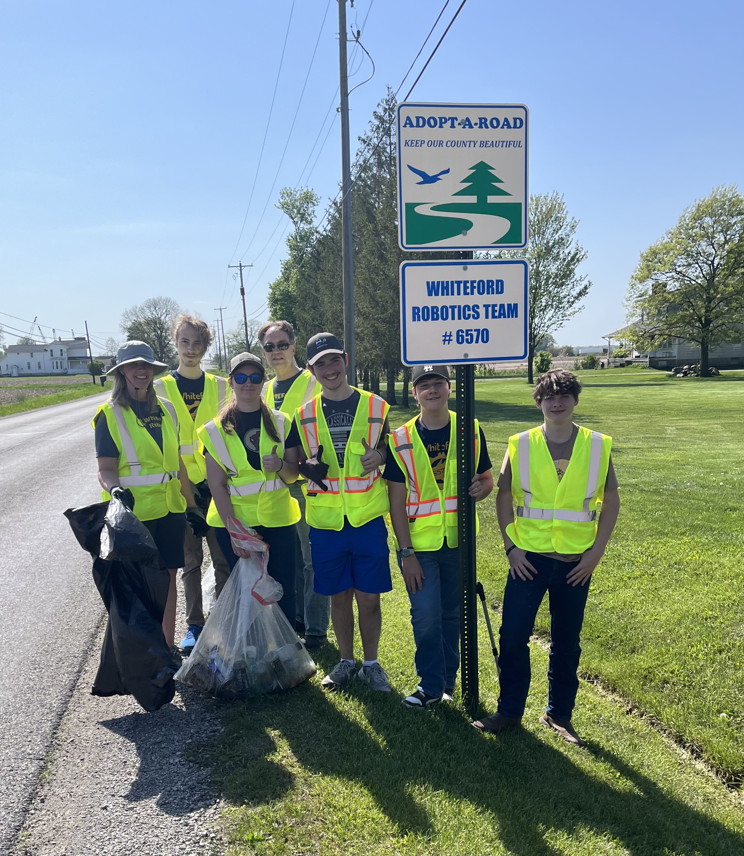roadside clean up